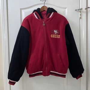 Vintage NFL 49’ers Boys Reversible Jacket